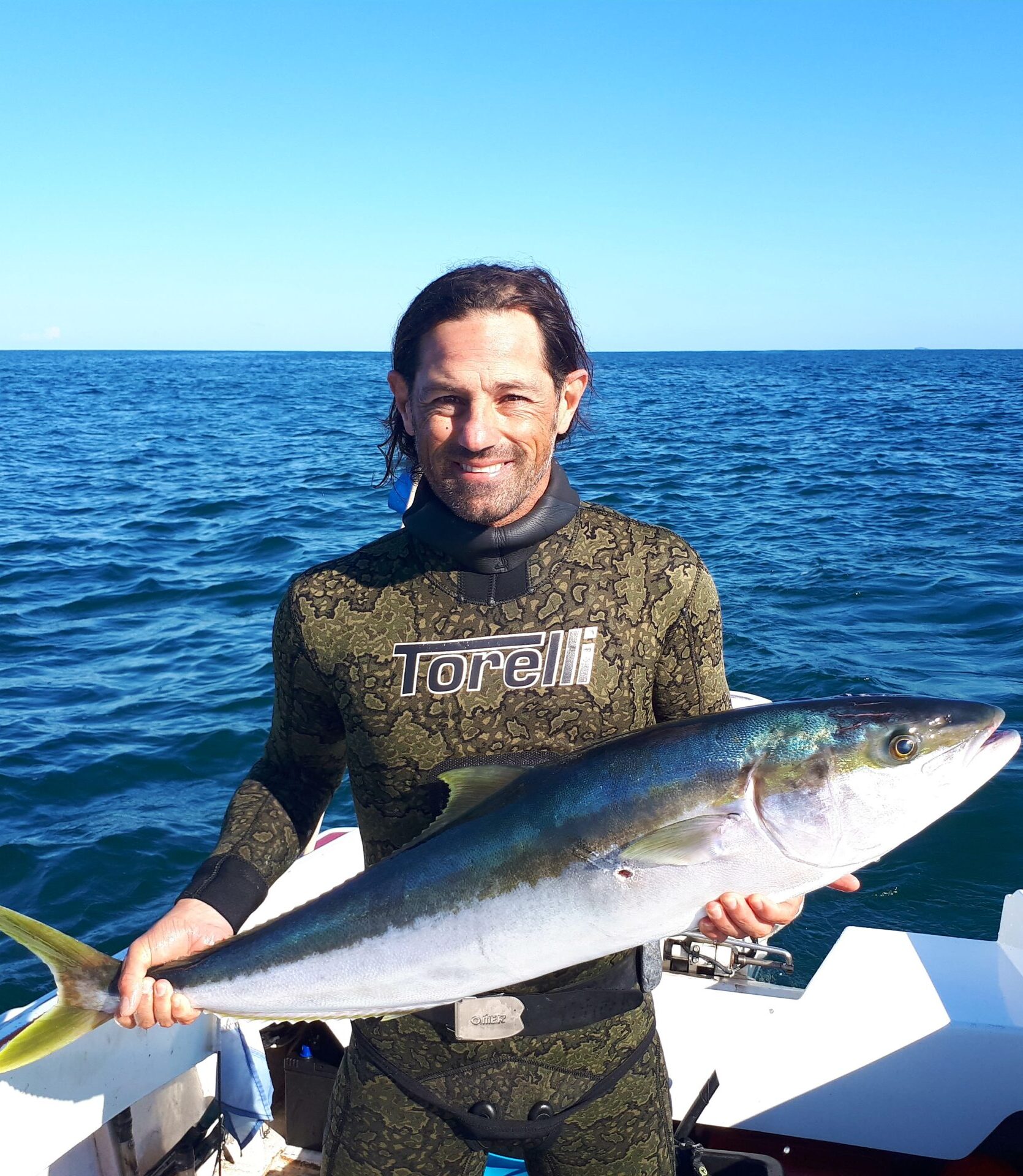 Jonathan Cassell with 10kg King Fish