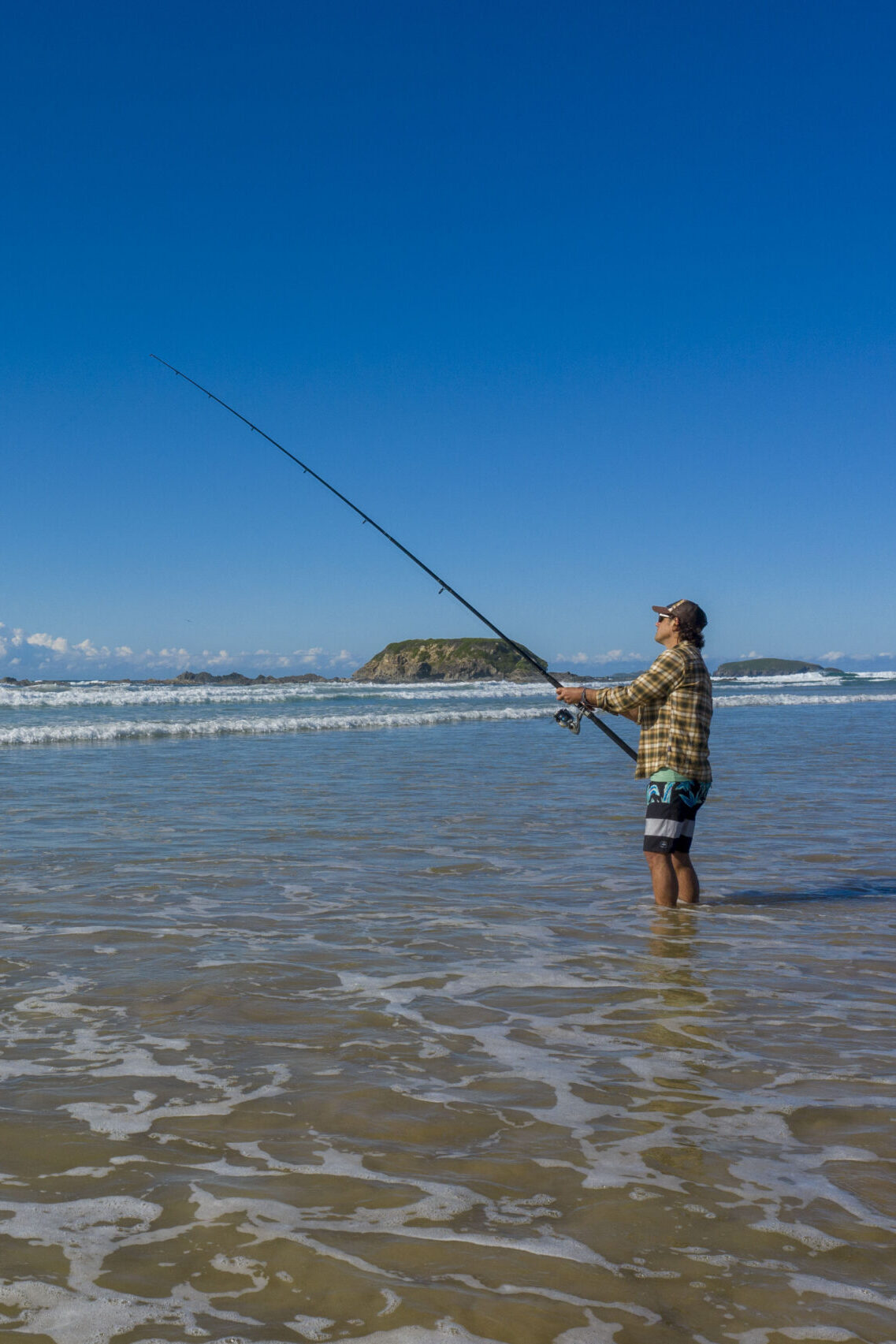Man Fishing Coffs Coast