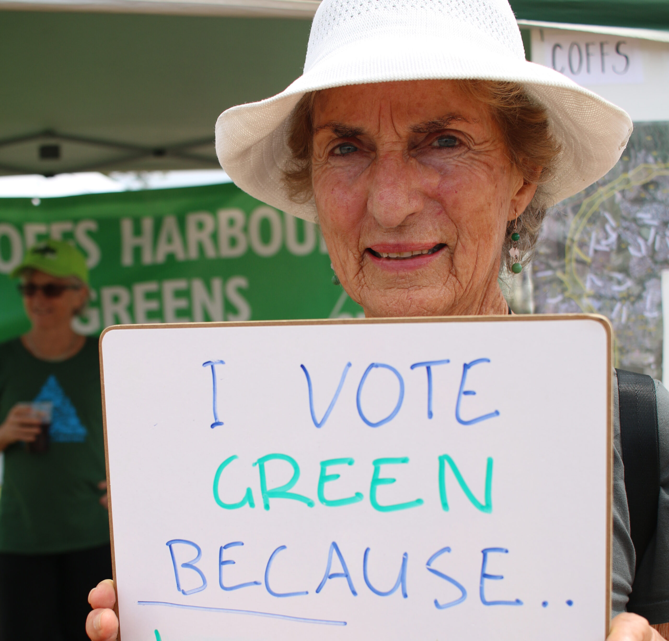 Elaine Sherwood at Harbourside Markets